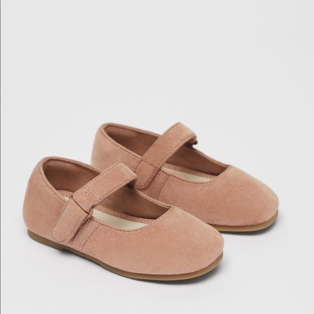 ZARA - ADHESIVE STRAP MARY JANES